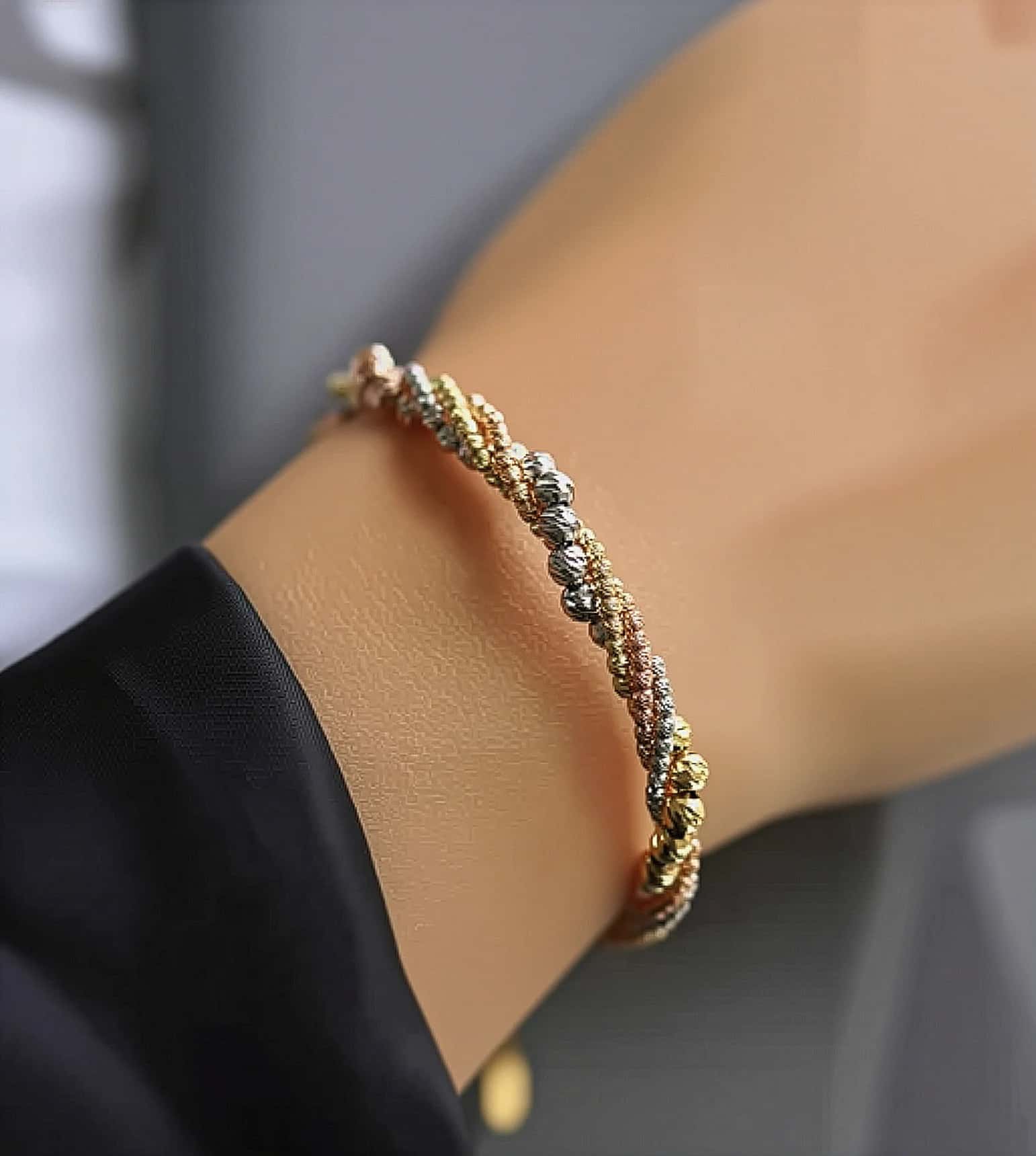 Dorika Burgu Bilezik- 3 Renk görseli 1