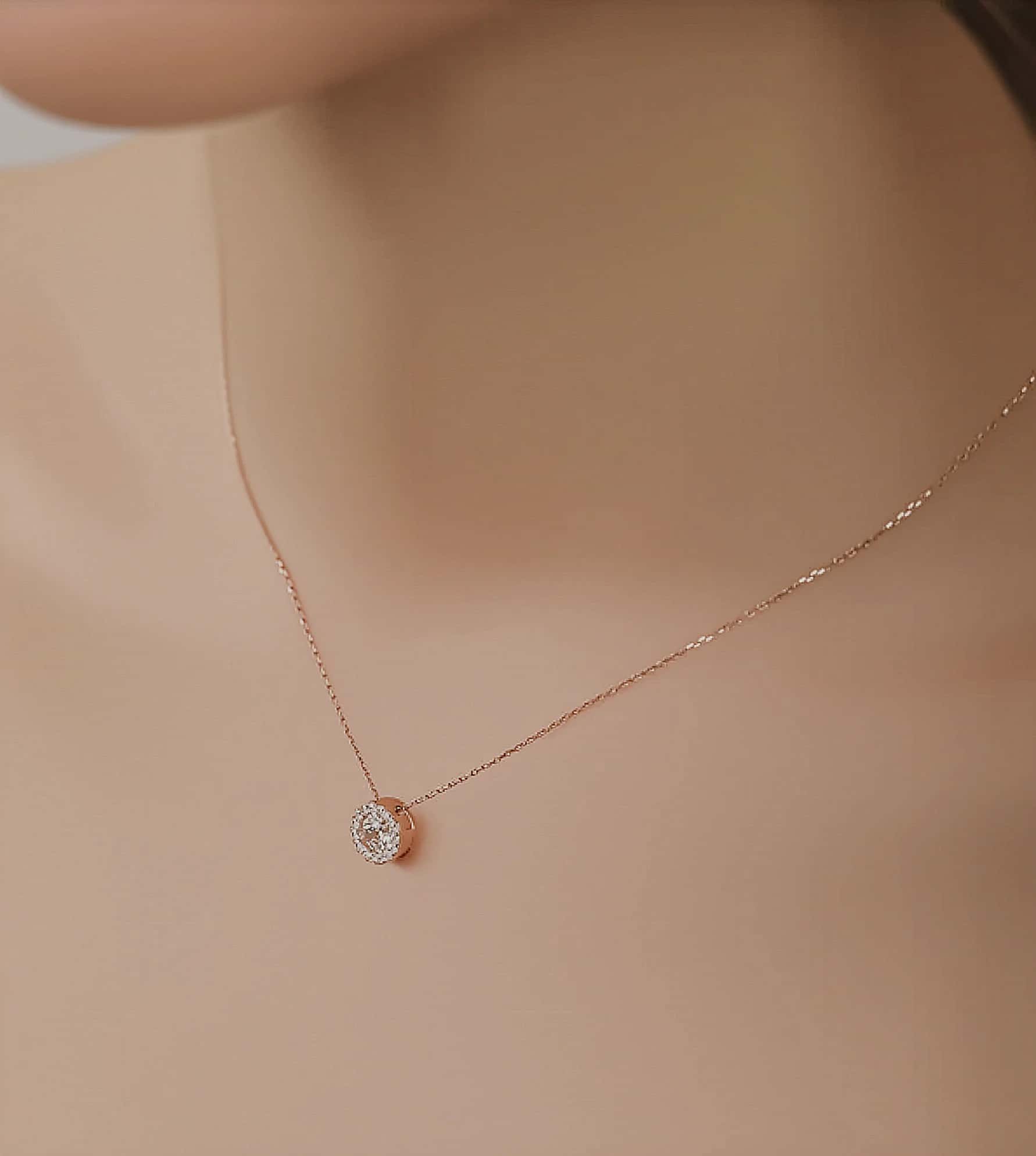 Rose Tektaş Kolye görseli 3