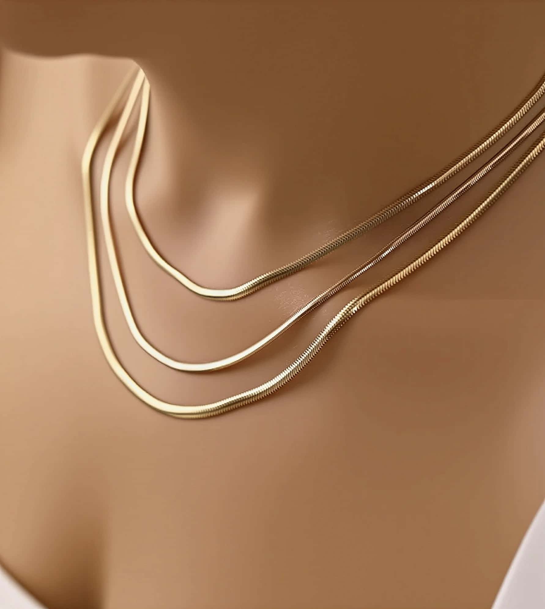 Balıksırtı Kolye 3mm görseli 1