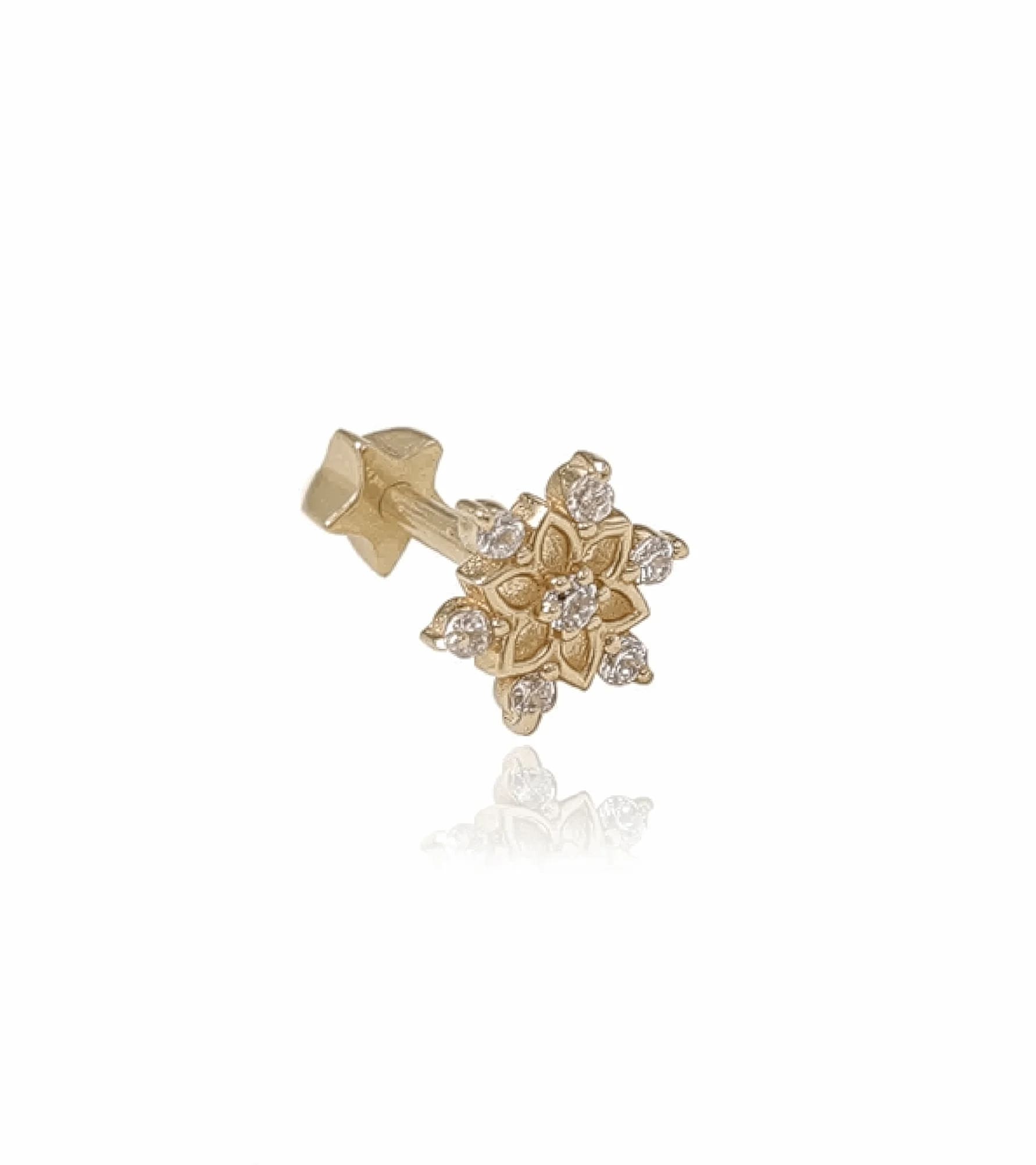 Çiçek Piercing (Tragus)