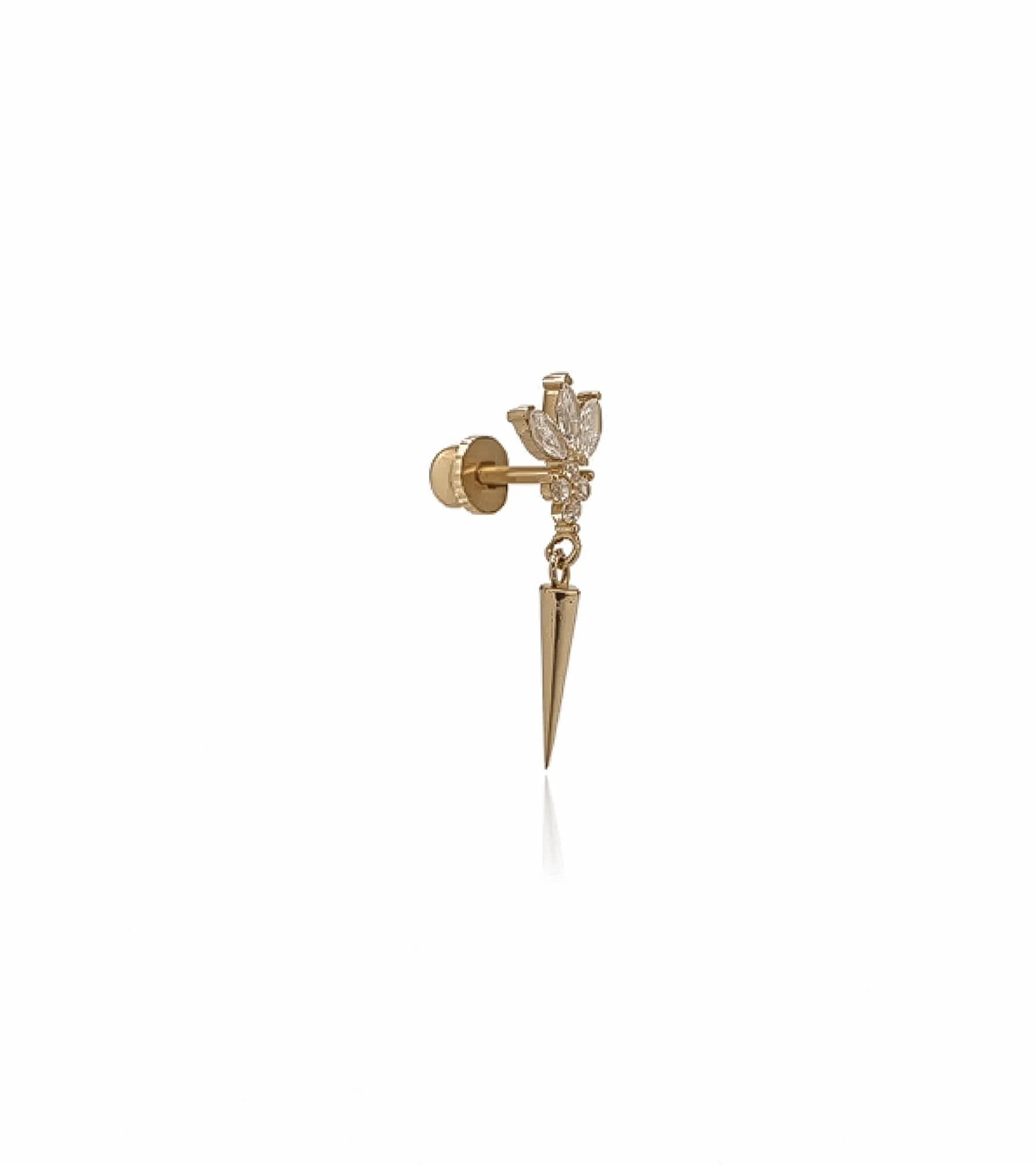 Koni Sallantılı Lotus Piercing (Tragus) ürün görseli